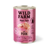 WILD FARM Paštetas su kiauliena 400g - maistas katėms be glitimo
