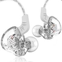 QKZ AK6 universalios 3,5 mm HiFi sportinės ausinės į ausines, skirtos bėgimui su mikrofono ausinėmis juoda