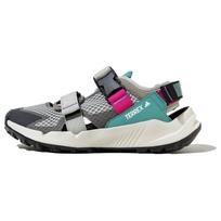 Adidas Terrex Hydroterra kvėpuojantys, su geru sukibimu upių trekingo batai, unisex, pilkai mėlyni IF3104 40⅔