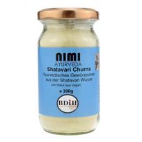 Standžiojo smidro milteliai Šatavari Shatavari Premium, Nimi Ayurveda, 100g