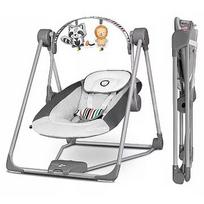 Lionelo Baby swing lounger OTTO Grey Dove LO-OTTO COZY GREY