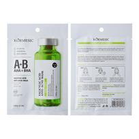 KORMESIC veido kaukė su vitaminu C ir keramidais, drėkinanti veido kaukė Hyaluronic Acid-10pcs