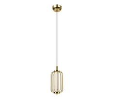 Pakabinamas LED šviestuvas ant laido BONNIE LED/10W/230V 3000K, aukso spalvos