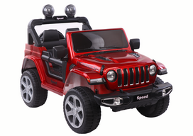 Vienvietis vaikiškas elektromobilis 4x4 LeanToys FT-938, raudonas