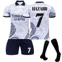 2223 Madrido „Real“ drakono specialaus leidimo marškinėliai Vaikų futbolo treniruočių kostiumų rinkinys 2XL