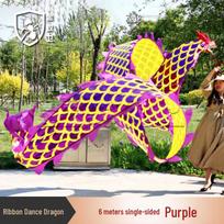 Retractable Dragon Dance Streamer with Pole