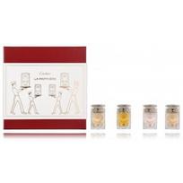 Cartier La Panthère miniatiūrų rinkinys moterims (7 ml. EDT + 3 x 7 ml. EDP) - Rinkinys