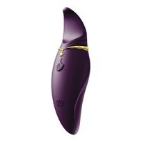 Klitorio pulso bangos vibratorius Hero Twilight Purple