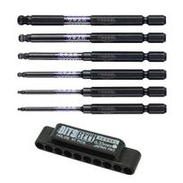 VESSEL Ball Point Driver Bit Set Set, 6-Piece (with Holder), SS16BP-6PSA juoda