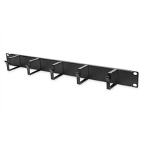 Digitus | Cable Management Panel | DN-97602 | 5x cable management ring (HxD: 40x60 mm). The Cable Management Panel is getting fi