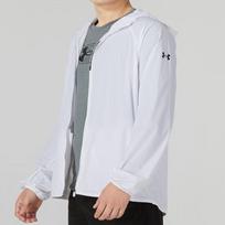 Under Armour Men's Woven Windbreaker Hooded Jacket M balta