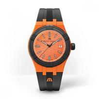 Maurice Lacroix Icon Tide Kvarcinis 40mm Guminė Apyrankė Ai2008 50050 300 0 Single option