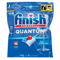 Indaplovių kapsulės FINISH QUANTUM ALL IN 1 FRESH, 35 vnt.