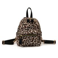 Retro Niche Leopardų Rašto Kuprinė Moterims, Nauja Pavasario ir Vasaros Mini Kuprinė, Kelioninė Kasdienė Kuprinė chaki