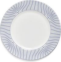 Serax Pietų lėkštės Nido 01, 29 cm, balta ir mėlyna, 2 vnt.