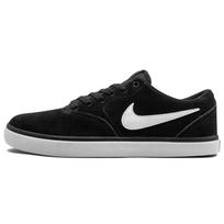 Nike Sb Check Solar Black/White Skateboard Shoes 843895-001 37.5