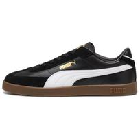 Puma Club II Era Classic Comfortable Lightweight Low-Top Skate Shoes Unisex Sneakers Black White 397447-02 38