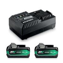 Akumuliatorių ir įkroviklio rinkinys HiKOKI UC18YSL3WHZ