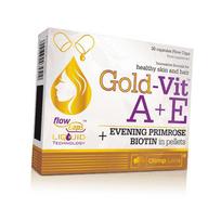 Vitaminas A ir E su biotinu plaukams ir odai, Gold Vit A+E, Olimp Nutrition  (36283027) 30caps