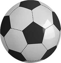 "Oliphant" milžiniškas pripučiamas XXL futbolo kamuolys - 107 cm
