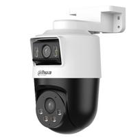 Dahua IPC-PTS1439B-E2-S-PV-0360B PTZ IP kamera 4+4 MP dvi objektyvai Smart Dual Light Active Deterrence pan tilt IR 30 m PoE IP66 juoda-balta