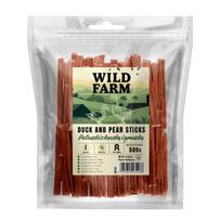 WILD FARM Ančių ir kriaušių lazdelės 500 g šunų skanėstai