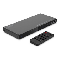 Digitus 4x2 HDMI Matrix Switch/Multi-Viewer, 4K/30Hz | DS-55345 | Black