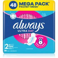 Always Ultra Super Size 2 paketai su sparneliais 48 vnt.