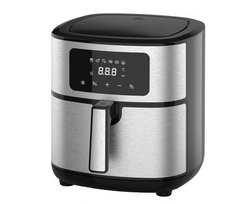 Karšto oro gruzdintuvė Standart AF80B-R, sidabro/juoda, 1500 W, 8 l