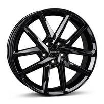 Ratlankis BORBET N R17x7.5 5x108 ET 42 CB 72.5 (Black Glossy) (750 kg)