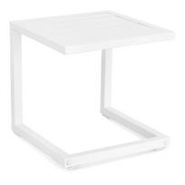 Iš aliuminio sodo šoninis staliukas 40x40 cm Hilde – Bizzotto
