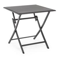 Iš aliuminio sodo valgomojo stalas 70x70 cm Elin – Bizzotto
