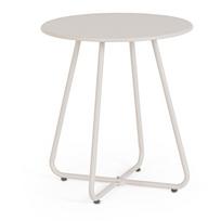 Iš plieno apvalios formos sodo šoninis staliukas ø 45 cm Jable – Bizzotto