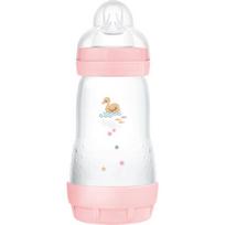MAM Perfect Star Anti-colic Bottle buteliukas nuo pilvo dieglių 2m+ Pink 260 ml