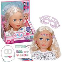 Zapf Creation BABY born styling head painting & hairdressing, make-up and hairdressing head 840825