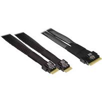 Inter-Tech cable SFF 8654-8i > 2x SFF 8654-4i (black, 0.7 meters) 88885662