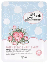 ESFOLIO Pure Skin Rose Essence, raminanti ir drėkinanti  lakštinė veido kaukė, 1 vnt.