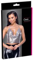 Cottelli accessoires Top Metal Silver Teminis kostiumas