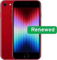 Apple | RENEW Grade C | iPhone SE (3rd Gen, 2022) | 4.7" Retina HD | A15 Bionic | 4GB | 64GB | iOS | Red | Warranty 12 months | Apple