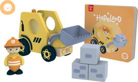 Hape - The Buzzing Bulldozer With Sound (87-3439)