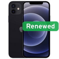 Apple Renew Grade C | Apple iPhone 12 | Black | 6.1 " | Super Retina XDR | A14 Bionic | 4GB | 64GB | iOS
