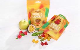 Vaisių sulčių guminukai „Broliai lokiai“, 200 g