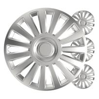 Ratų gaubtai (kalpokai) 4 vnt. Luxury silver R15