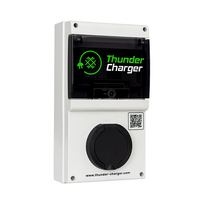 Elektromobilių krovimo stotelė Type 2/Type 1 rozete, 1Fazė, 7 kW