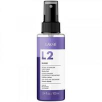 Lakme Nenuplaunamas kondicionierius šviesiems ir žiliems plaukams su violetiniais pigmentais L2 Blonde Instant Detangling Conditioner 100ml