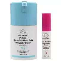 "Drunk Elephant F-Balm + T.L.C. Framboos" rinkinys - Naktinės odos priežiūros rinkinys