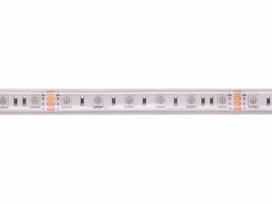 LED juosta, 5m ritė, 24V 14.4W/m hermetiška IP67, padidinto efektyvumo, RGB