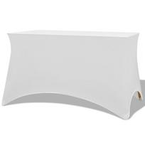 Tamprios staltiesės 2 vnt 243x76x74 cm baltos