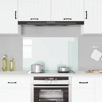 Virtuvės sienelė baltos spalvos 100x60cm grūdintas stiklas