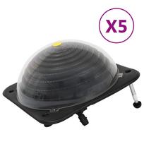 Baseino šildytuvai 5vnt 75x75x36cm HDPE ir aliuminis